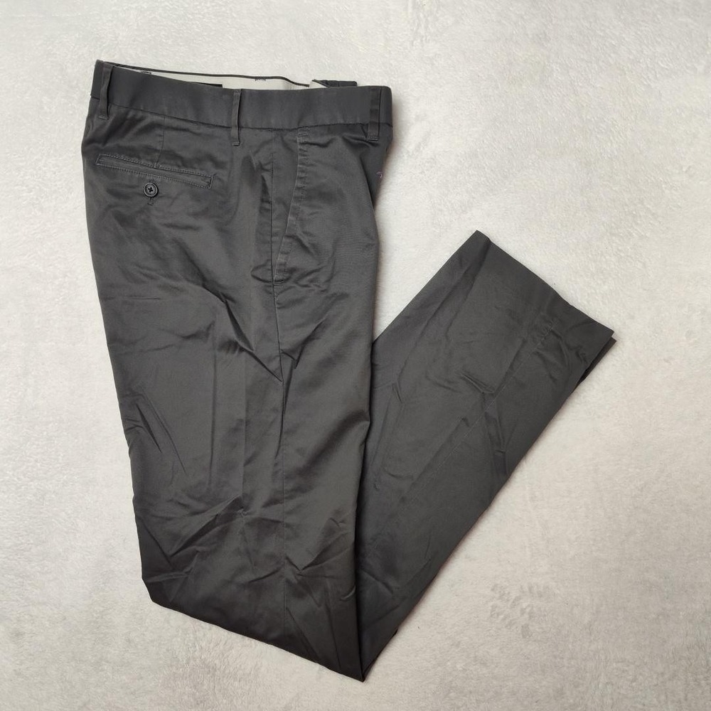 Bonobos Pants Mens 30x32 Gray Chino Slim Stretch Workday Warrior Friday Tech